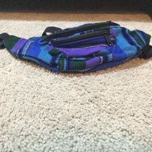 💗Blue and purple fanny pack